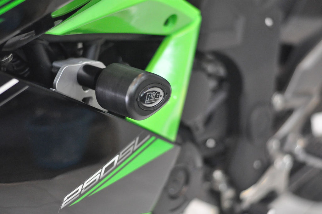 Aero Crash Protectors for Kawasaki Ninja 250SL '14- & Ninja 125 '19- (Non Drill Kit)