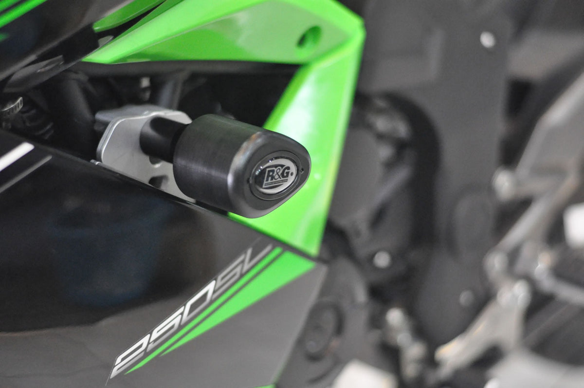Aero Crash Protectors for Kawasaki Ninja 250SL '14- & Ninja 125 '19- (Non Drill Kit)