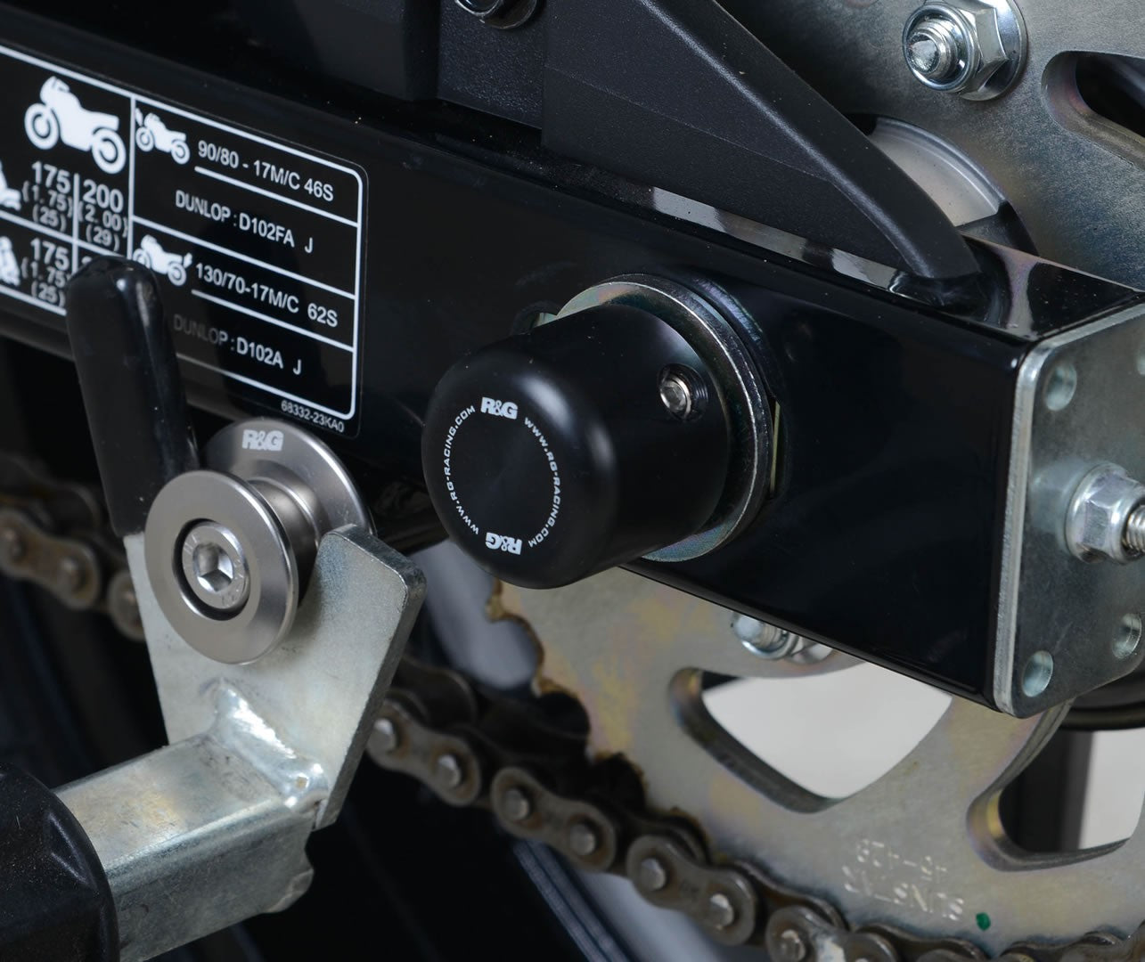 Swingarm Protectors for the Suzuki GSX-R125 / GSX-S125 '17-