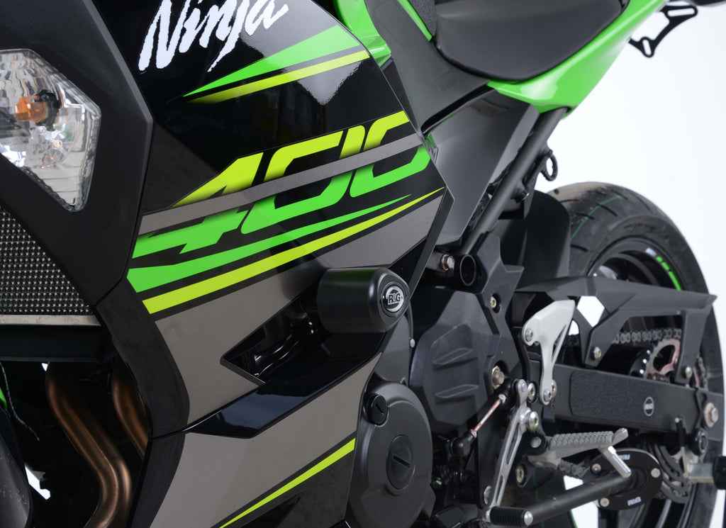 Aero Crash Protectors (Non-drill)- Kawasaki Ninja 250/400 '18- & Z400/ Z250 '19-, Z500 (Ninja) '24-