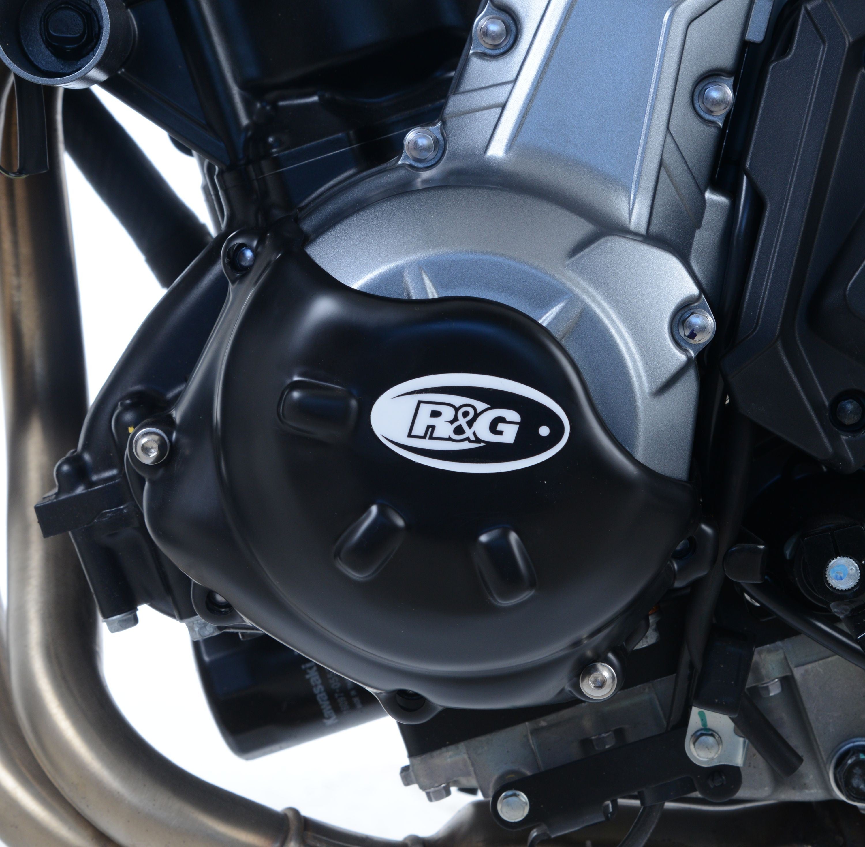 Slash Cut Engine Case Cover for Kawasaki Z650 '17-  & Ninja 650 '17- '24 & Z650RS '21- '24 (LHS)