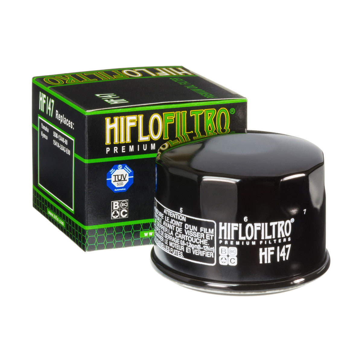 Hiflofiltro HF147 Oil Filter Main image