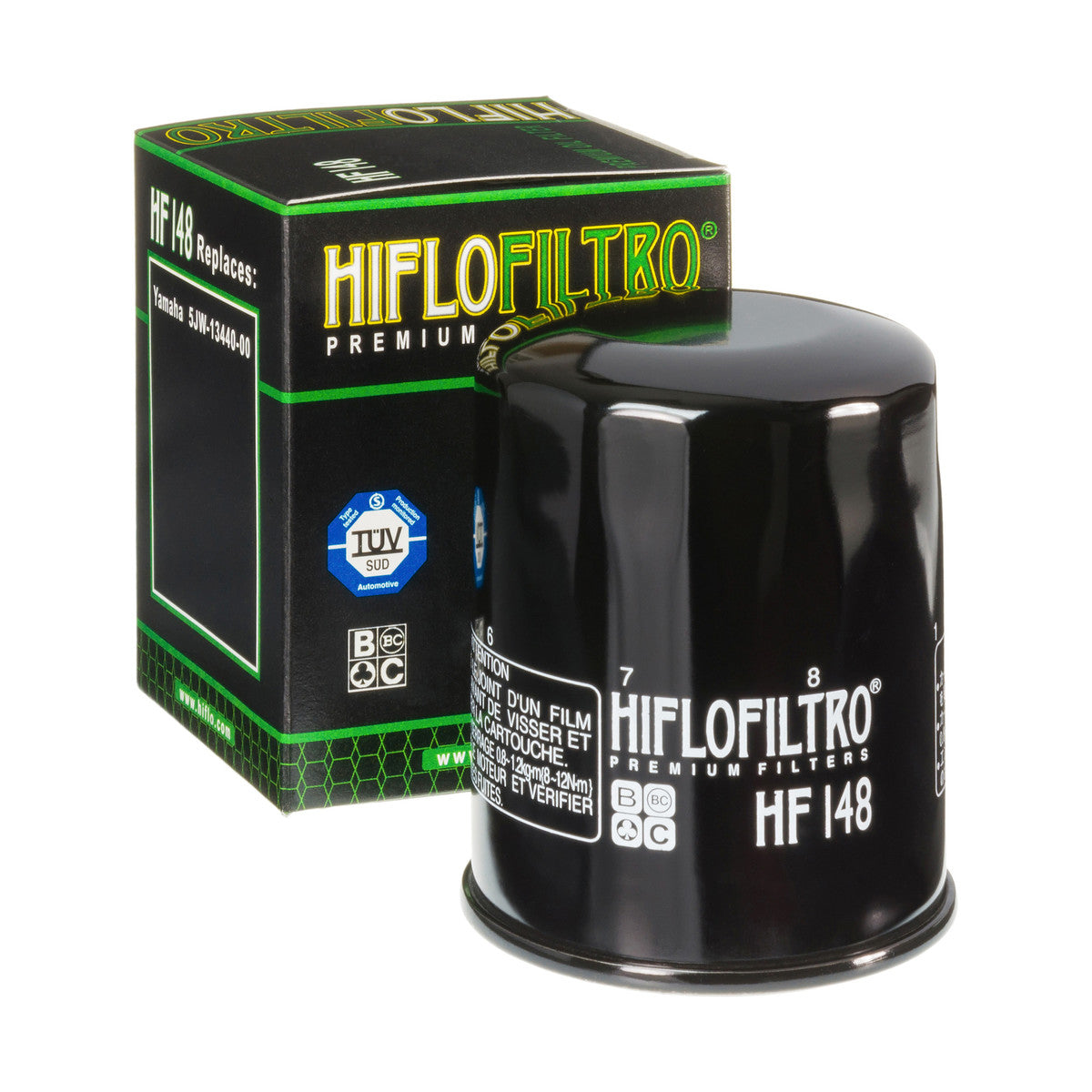 Hiflofiltro HF148 Oil Filter Main image