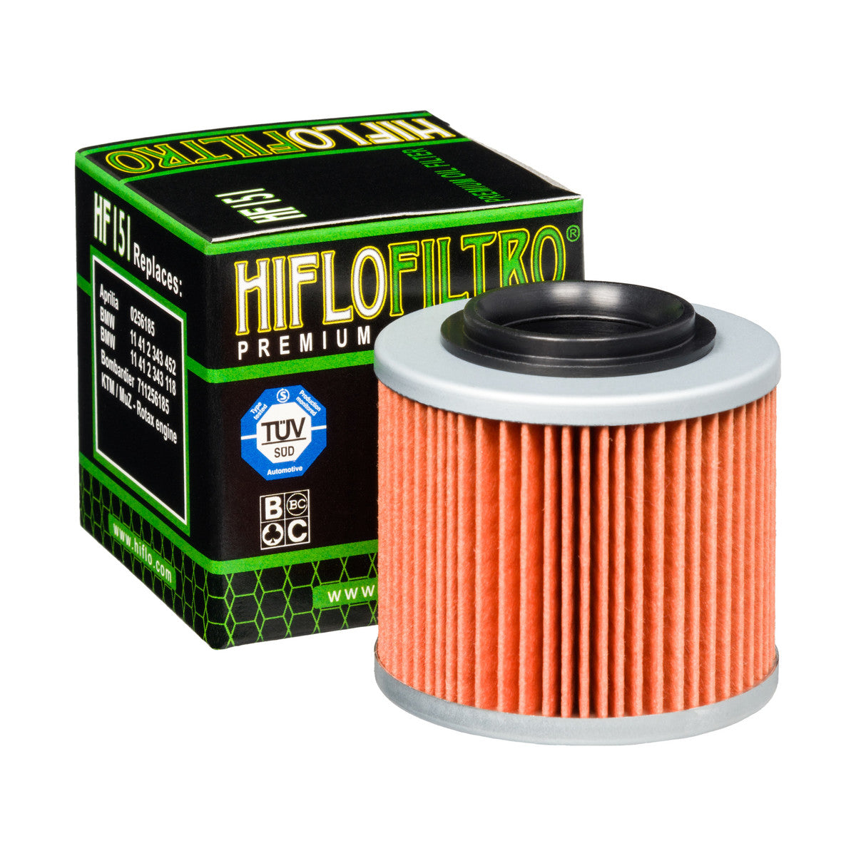 Hiflofiltro HF151 Oil Filter Main image