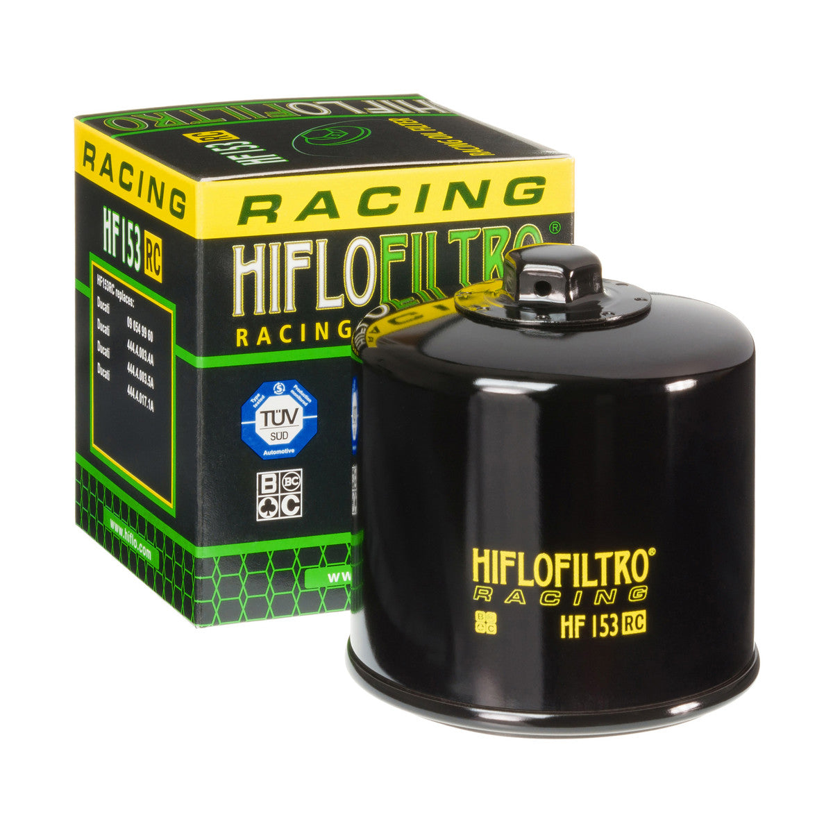 Hiflofiltro HF153RC Oil Filter - Ducati (1) Main image