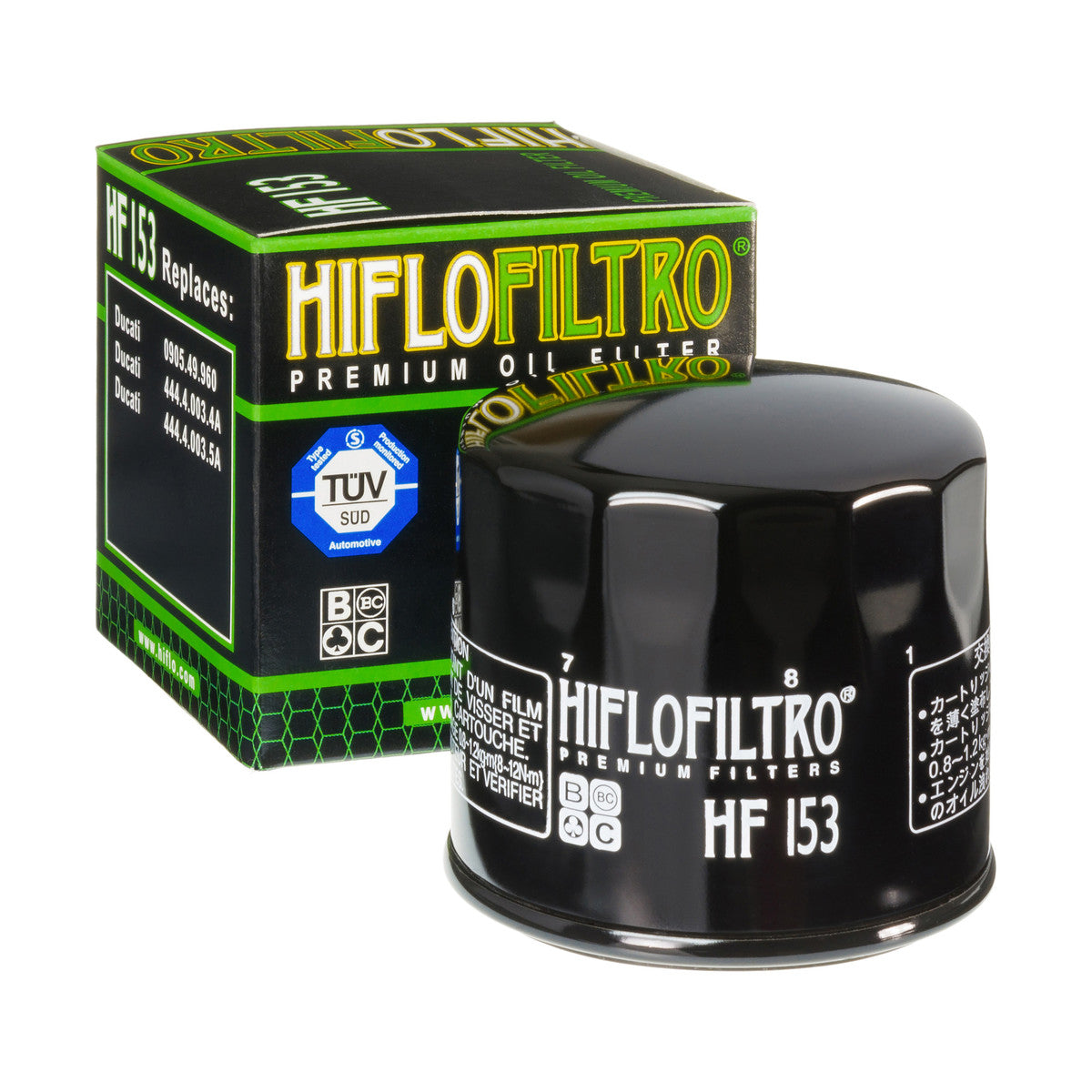 Hiflofiltro HF153 Oil Filter - Ducati (1) Main image