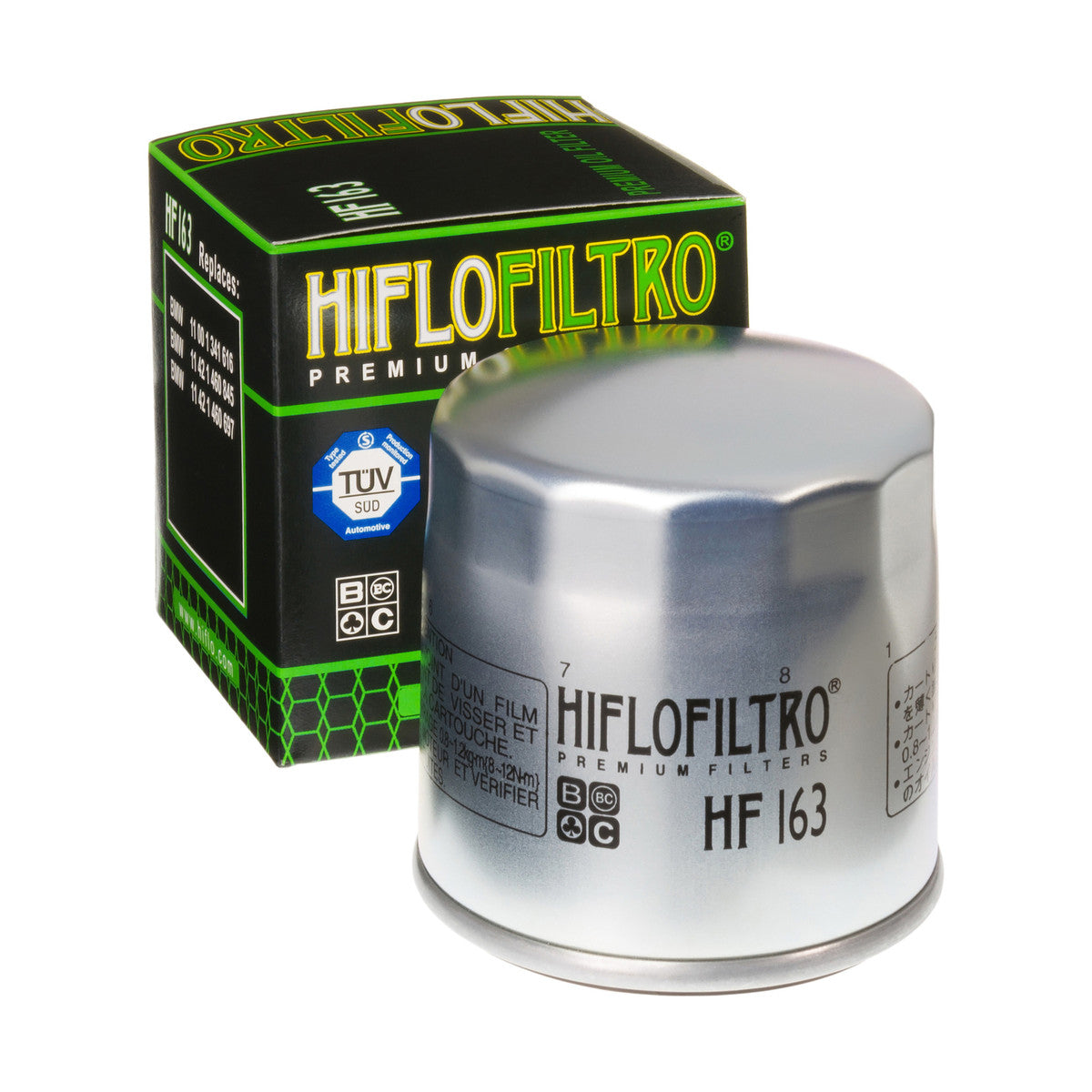 Hiflofiltro HF163 Oil Filter Main image