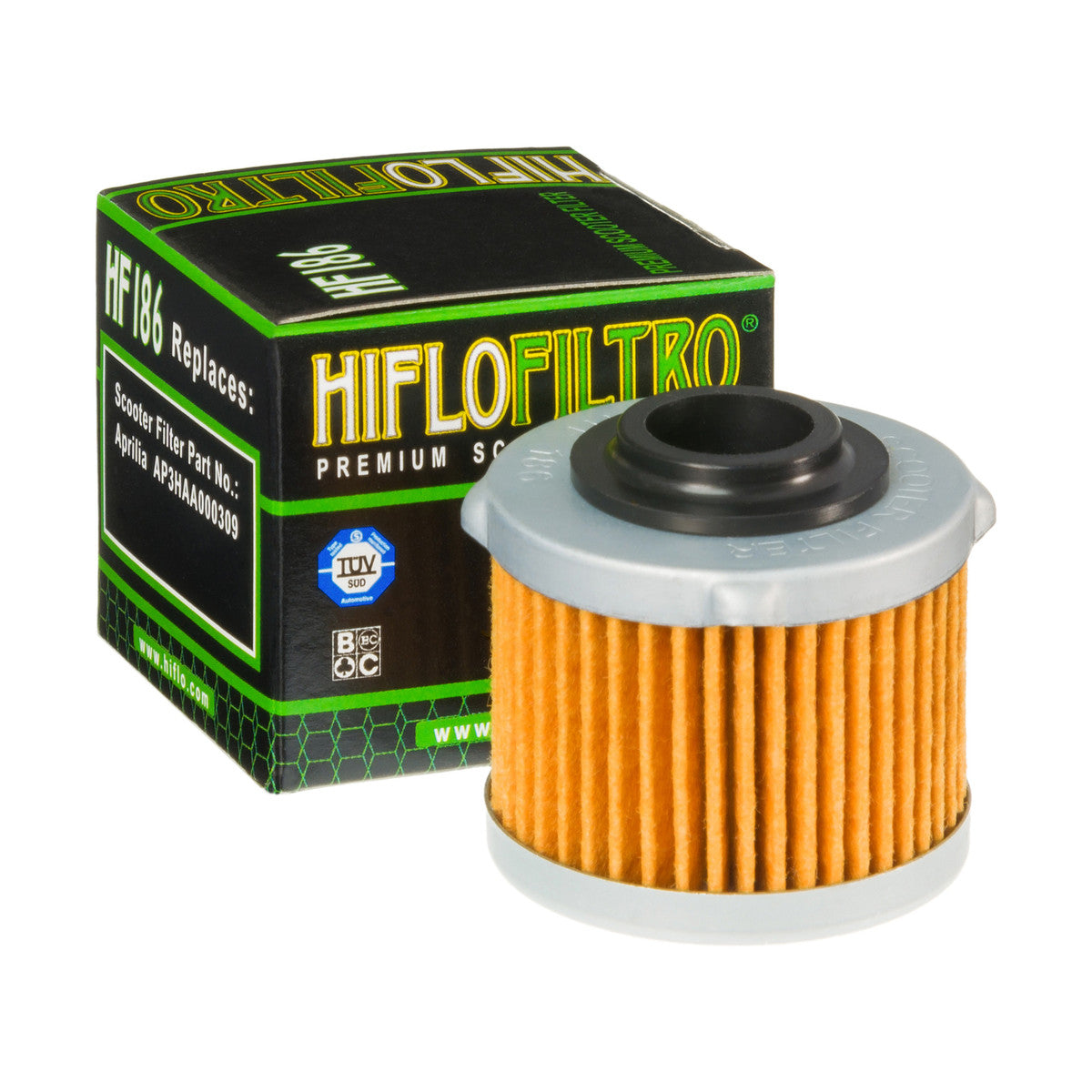 Hiflofiltro HF186 Oil Filter Main image