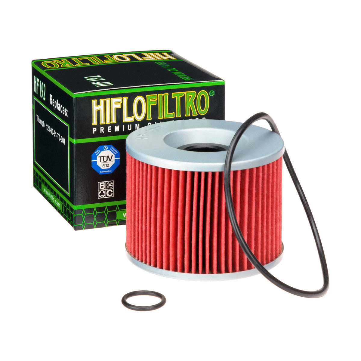 Hiflofiltro HF192 Oil Filter Main image