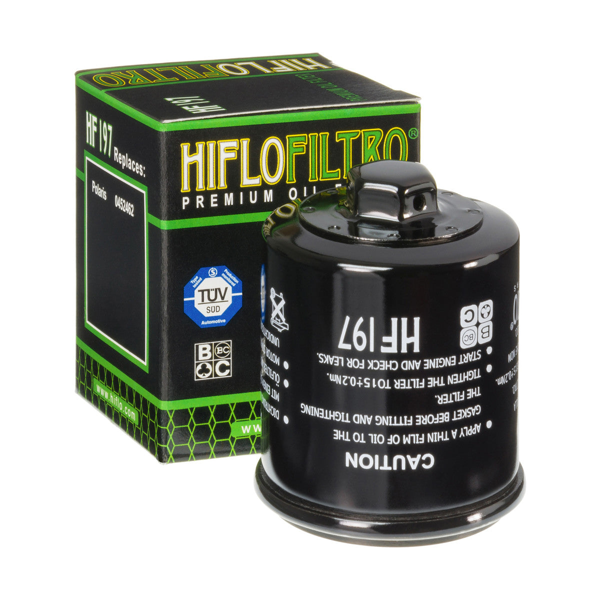 Hiflofiltro HF197 Oil Filter Main image