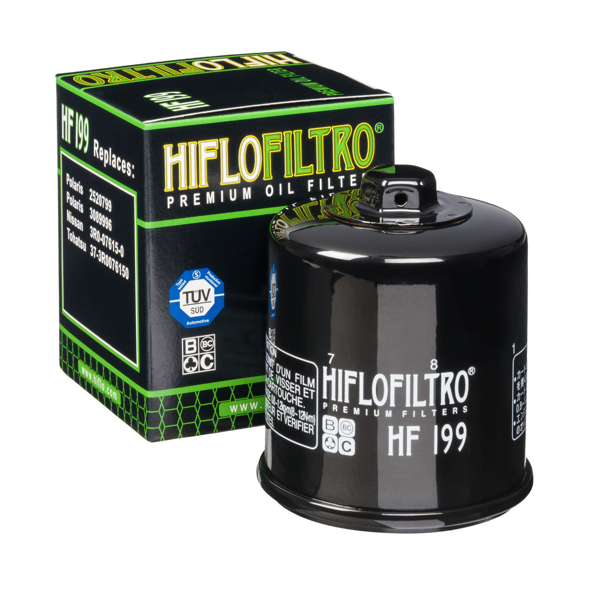 Hiflofiltro HF199 Oil Filter Main image