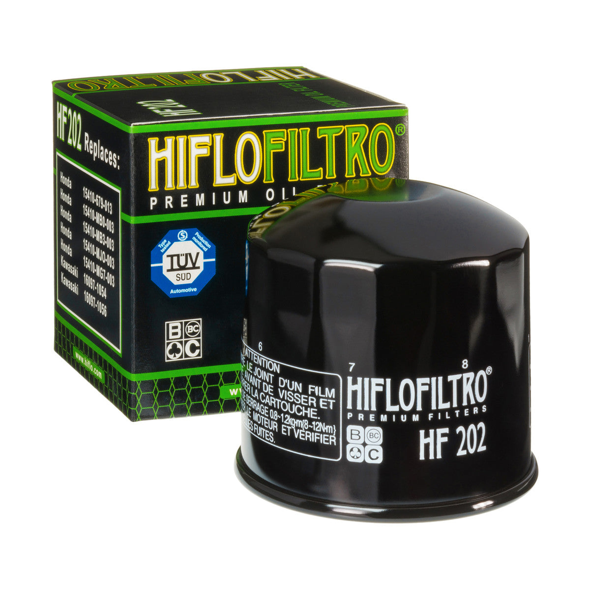 Hiflofiltro HF202 Oil Filter Main image