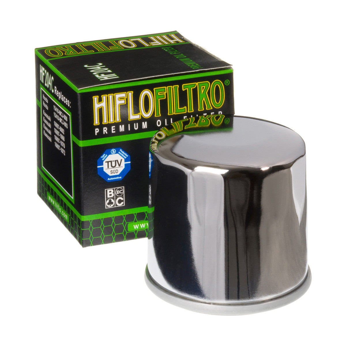 Hiflofiltro HF204C Oil Filter - Honda (1) Main image