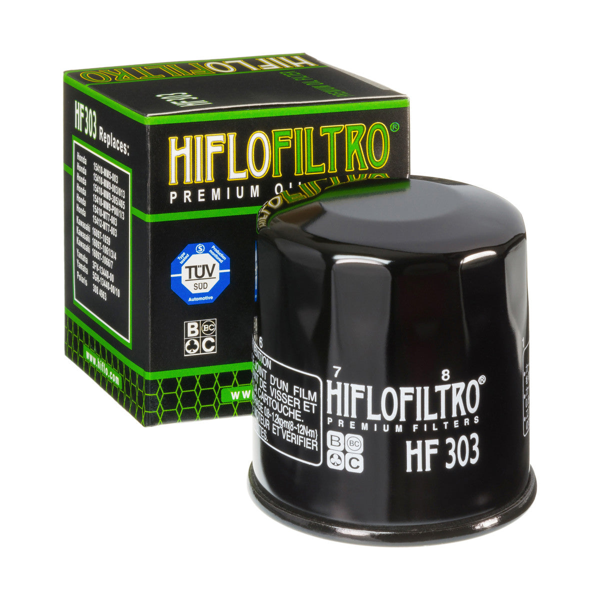 Hiflofiltro HF303 Oil Filter - Honda (1) Main image