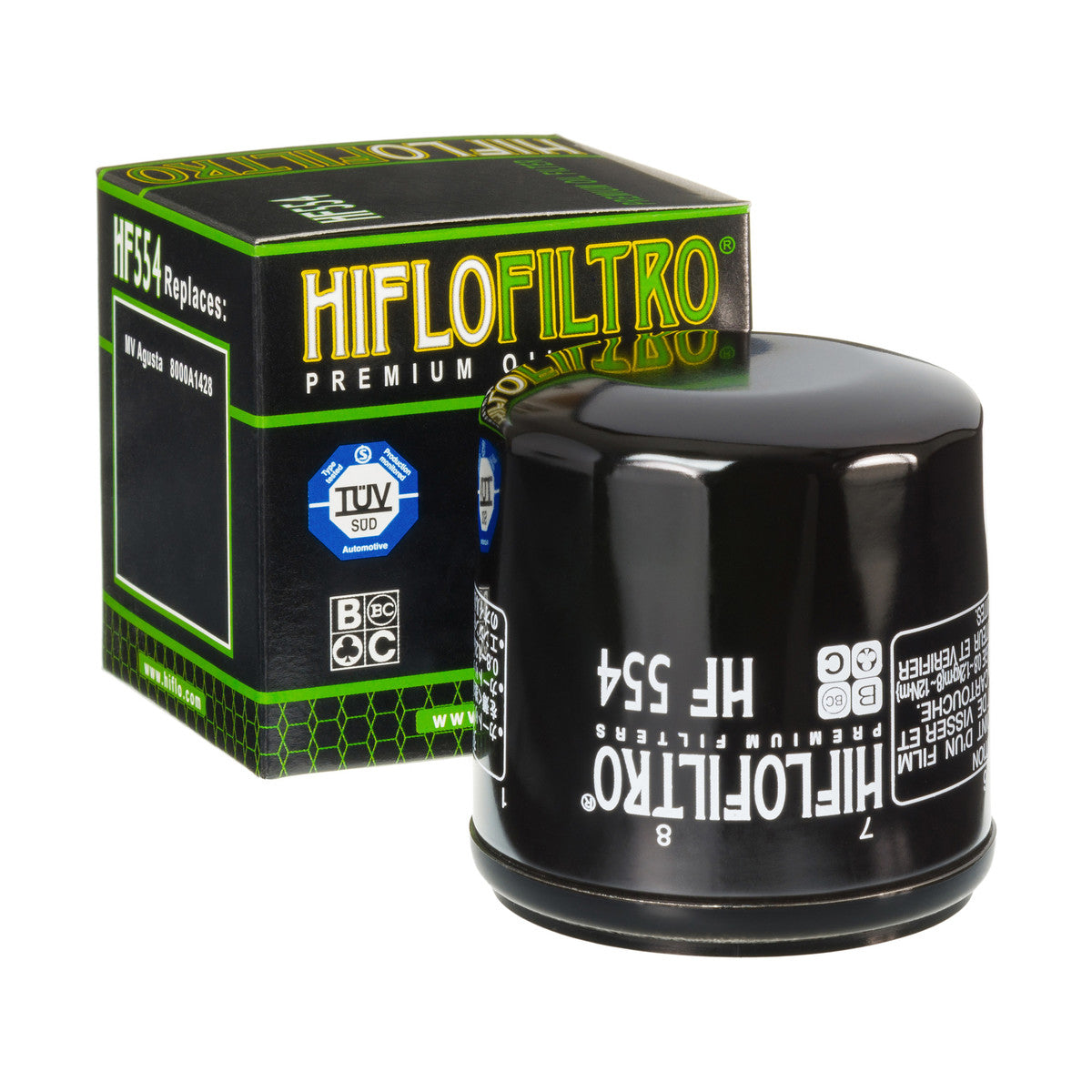 Hiflofiltro HF554 Oil Filter Main image