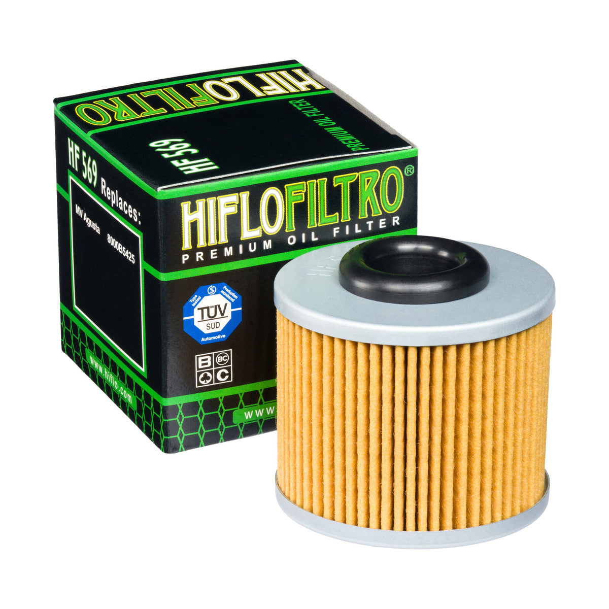 Hiflofiltro HF569 Oil Filter Main image