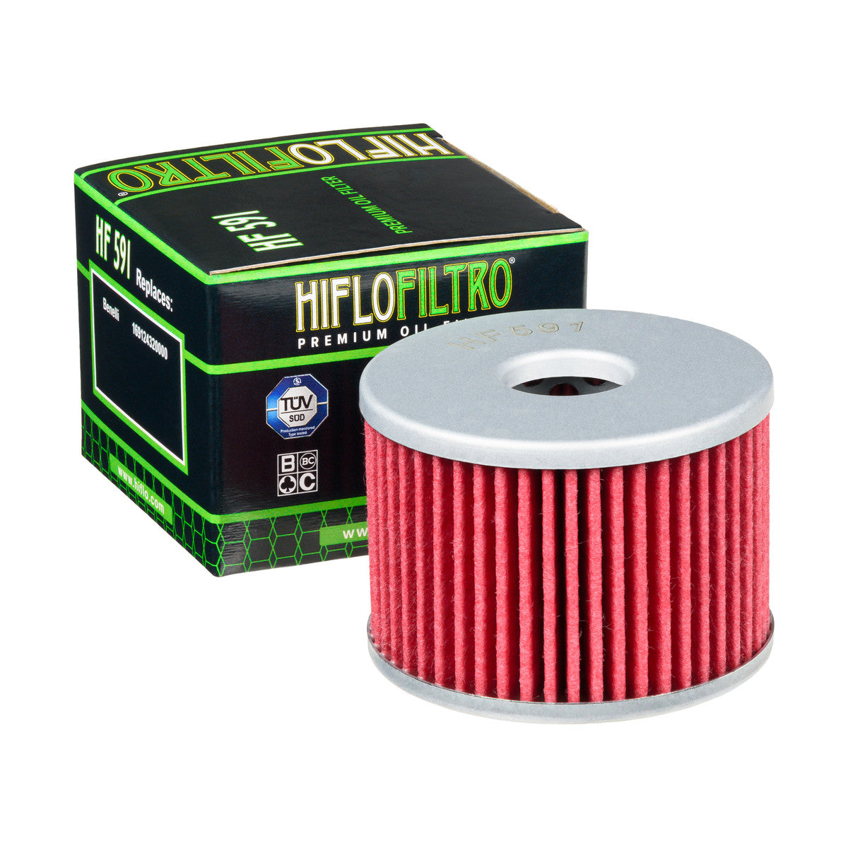 Hiflofiltro HF591 Oil Filter Main image