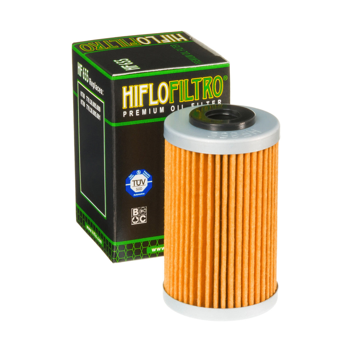 Hiflofiltro HF655 Oil Filter Main image