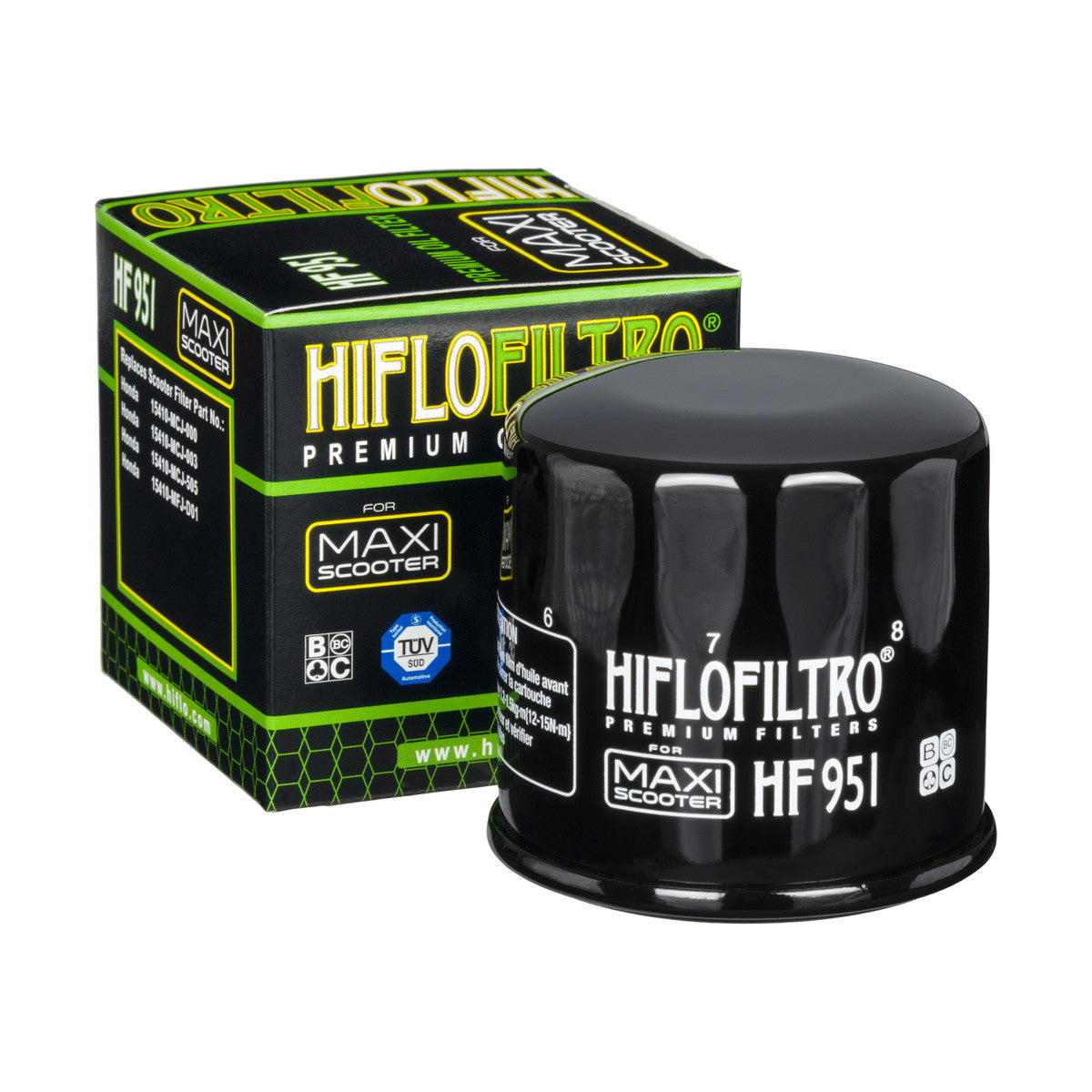 Hiflofiltro HF951 Oil Filter Main image
