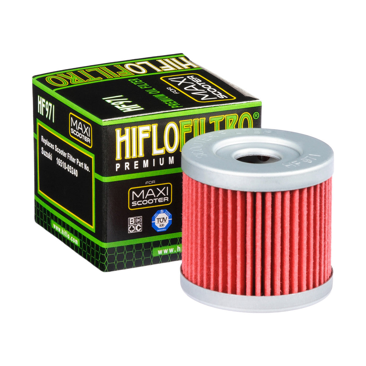 Hiflofiltro HF971 Oil Filter Main image