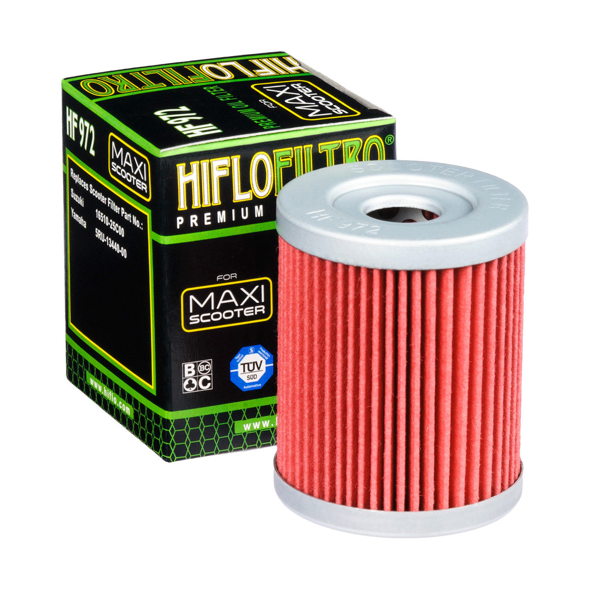 Hiflofiltro HF972 Oil Filter Main image
