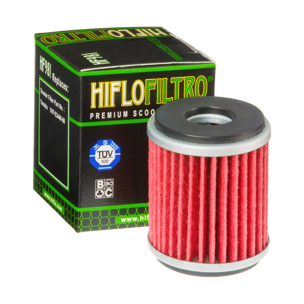 Hiflofiltro HF981 Oil Filter Main image