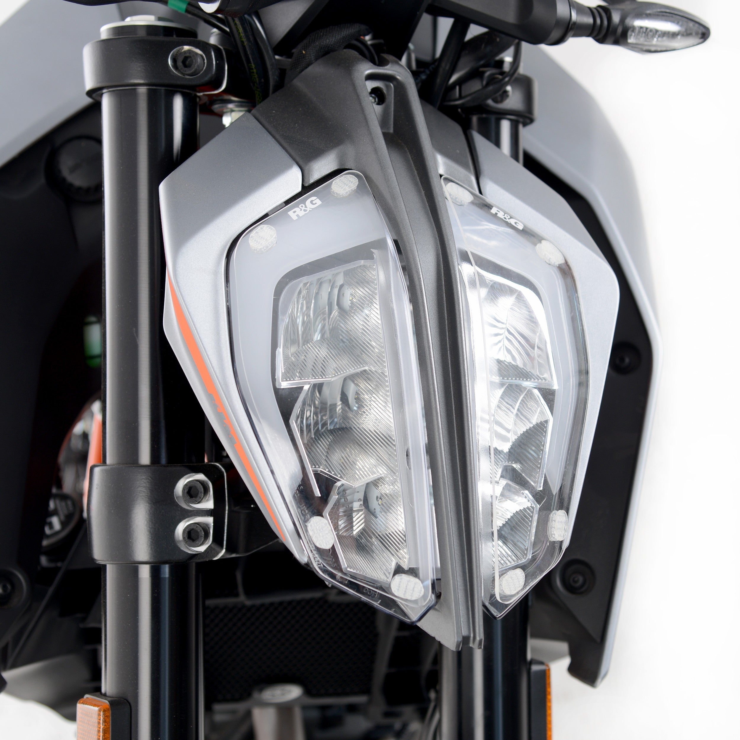 Headlight Shields for KTM 790 Duke '18-, 890 Duke R '20- '24 & 125 Duke '22- (Pair) Main image