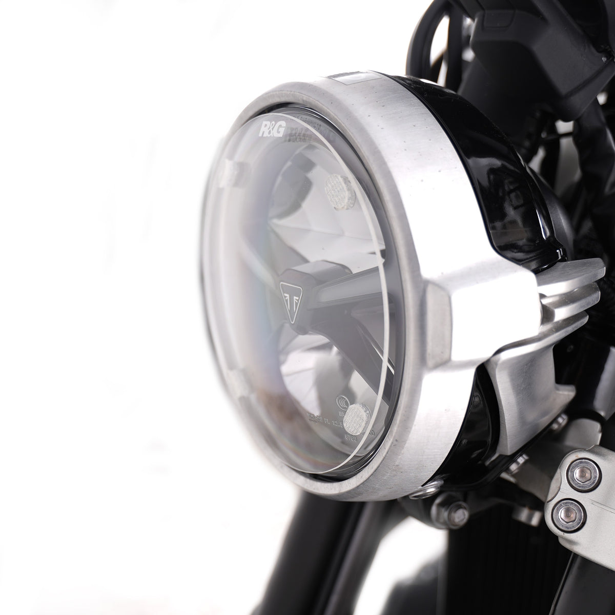 Headlight Shield for multiple Yamaha Models, Kawasaki Vulcan VN900 Custom '06-'16, BMW R12 NineT '24-,Triumph Speed Twin 1200 '24- & Royal Enfield Himalayan 450 '24-/Guerrilla 450 '24-,Scram 411 22'-