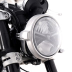 Headlight Shield for multiple Yamaha Models, Kawasaki Vulcan VN900 Custom '06-'16, BMW R12 NineT '24-,Triumph Speed Twin 1200 '24- & Royal Enfield Himalayan 450 '24-/Guerrilla 450 '24-,Scram 411 22'-