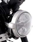 Headlight Shield for multiple Yamaha Models, Kawasaki Vulcan VN900 Custom '06-'16, BMW R12 NineT '24-,Triumph Speed Twin 1200 '24- & Royal Enfield Himalayan 450 '24-/Guerrilla 450 '24-,Scram 411 22'-
