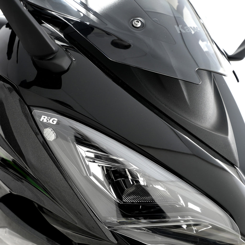 Headlight Shields for Kawasaki Z1000SX '17-'19 / Ninja 1000SX '20- '24 & Ninja 1100SX '25-