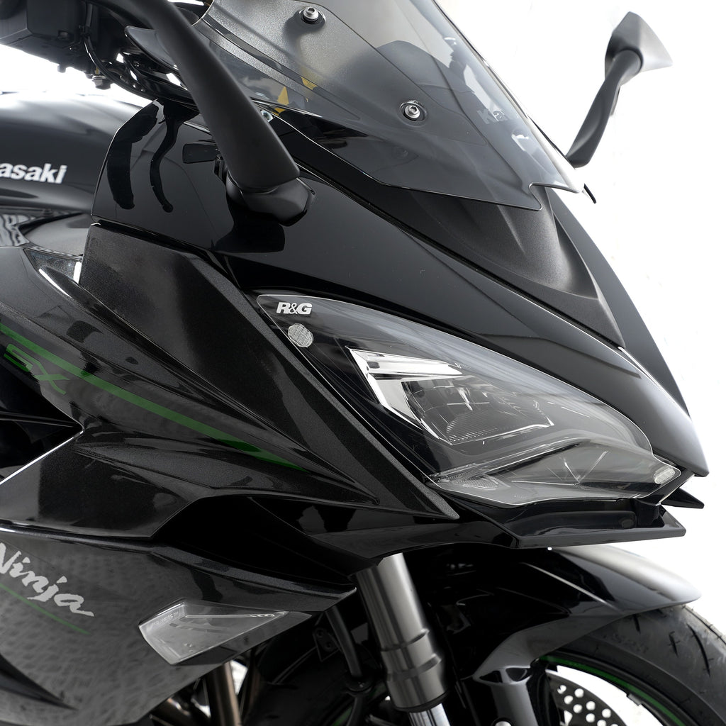 Headlight Shields for Kawasaki Z1000SX '17-'19 / Ninja 1000SX '20- '24 & Ninja 1100SX '25-