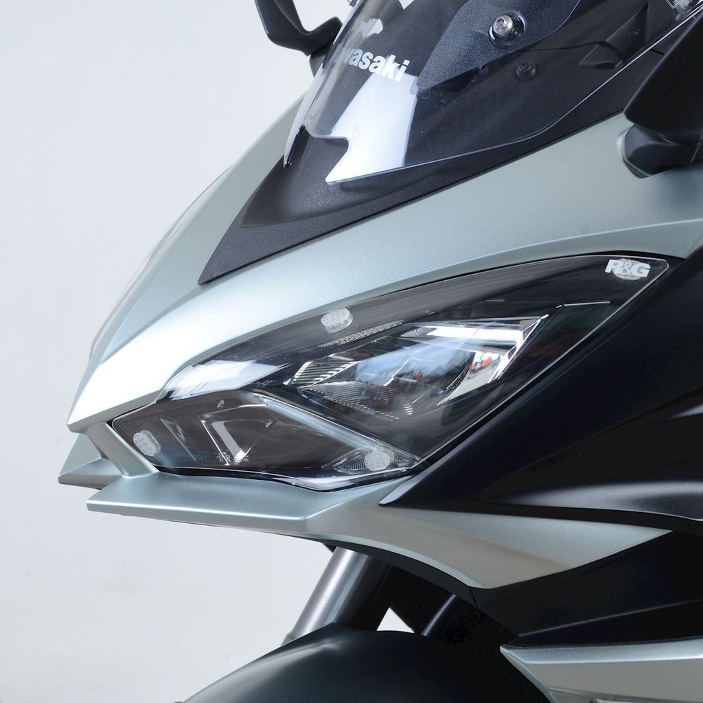Headlight Shields for Kawasaki Z1000SX '17-'19 / Ninja 1000SX '20- '24 & Ninja 1100SX '25-