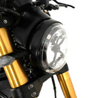 Headlight Shield for Ducati Scrambler 1100 '18-25, Scrambler 1100 Pro '20-25, Royal Enfield Interceptor 650 '19- / Meteor 350 '24-