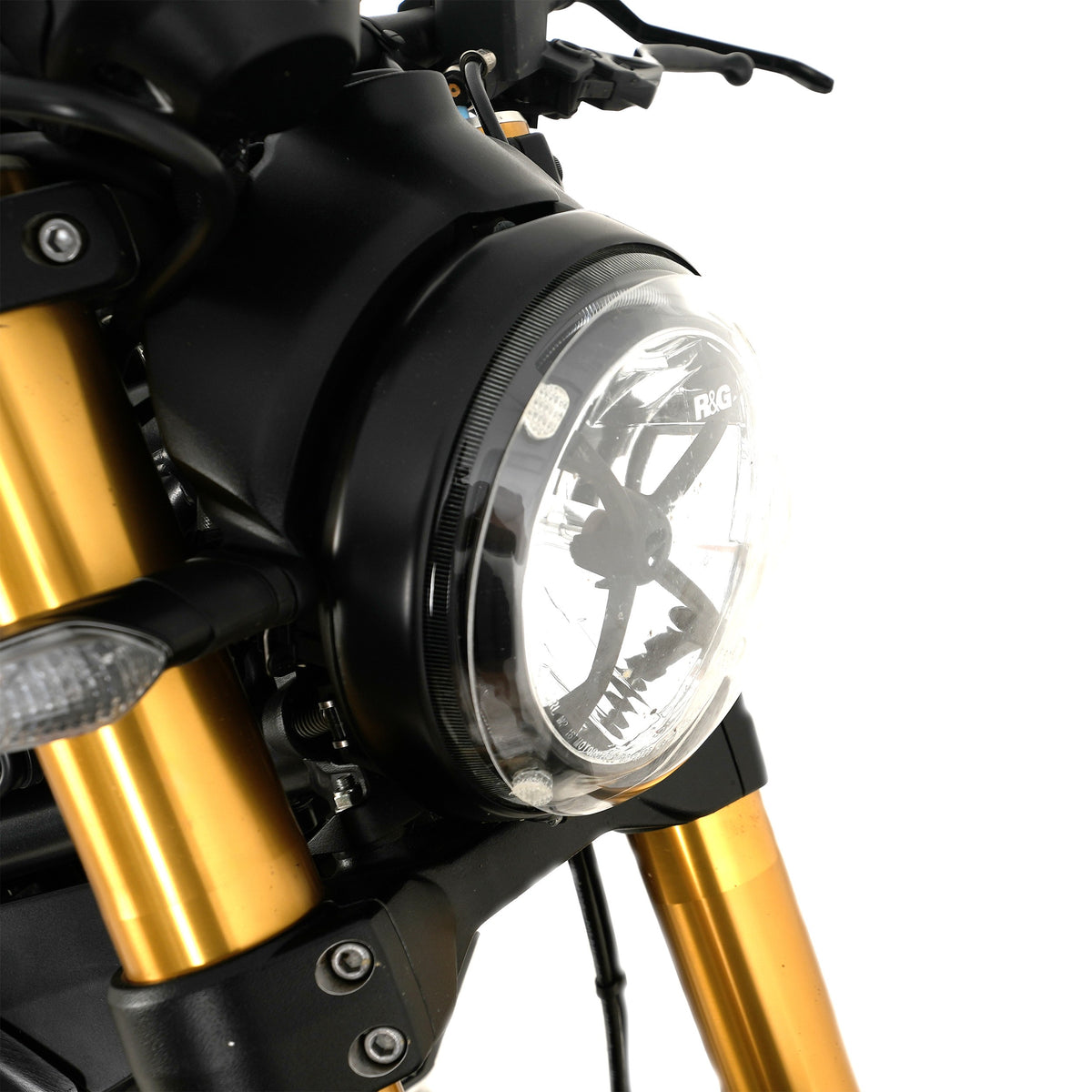 Headlight Shield for Ducati Scrambler 1100 '18-25, Scrambler 1100 Pro '20-25, Royal Enfield Interceptor 650 '19- / Meteor 350 '24-