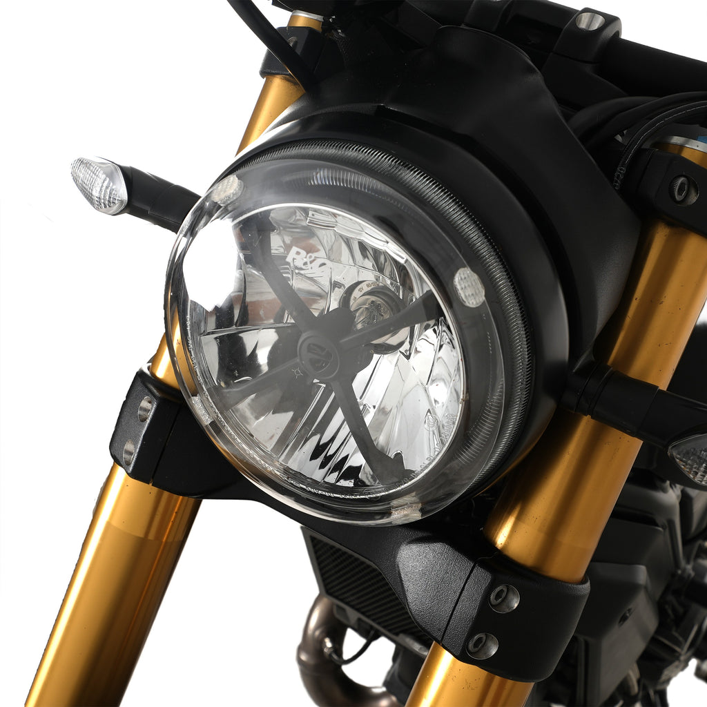 Headlight Shield for Ducati Scrambler 1100 '18-25, Scrambler 1100 Pro '20-25, Royal Enfield Interceptor 650 '19- / Meteor 350 '24-