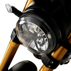 Headlight Shield for Ducati Scrambler 1100 '18-25, Scrambler 1100 Pro '20-25, Royal Enfield Interceptor 650 '19- / Meteor 350 '24-