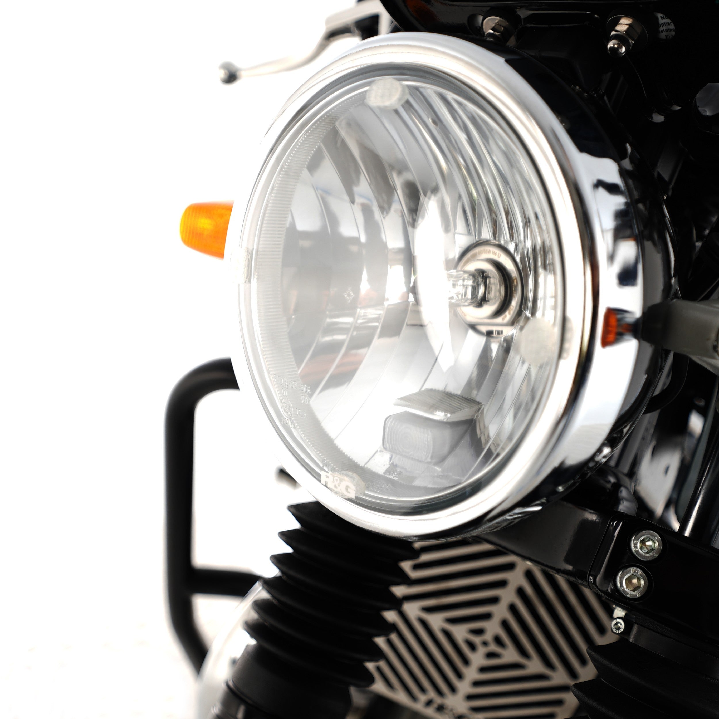Headlight Shield for Royal Enfield Himalayan '17-, Triumph Speed Twin 1200 '19-'21 & Royal Enfield Continental GT 650 '19-