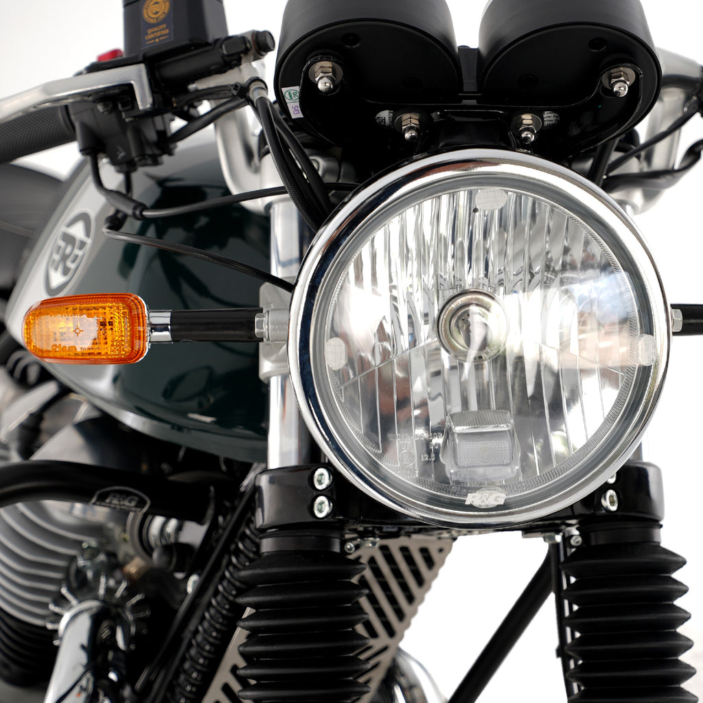 Headlight Shield for Royal Enfield Himalayan '17-, Triumph Speed Twin 1200 '19-'21 & Royal Enfield Continental GT 650 '19-