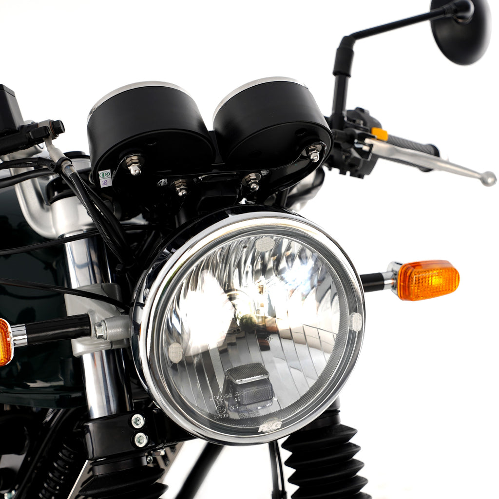 Headlight Shield for Royal Enfield Himalayan '17-, Triumph Speed Twin 1200 '19-'21 & Royal Enfield Continental GT 650 '19-