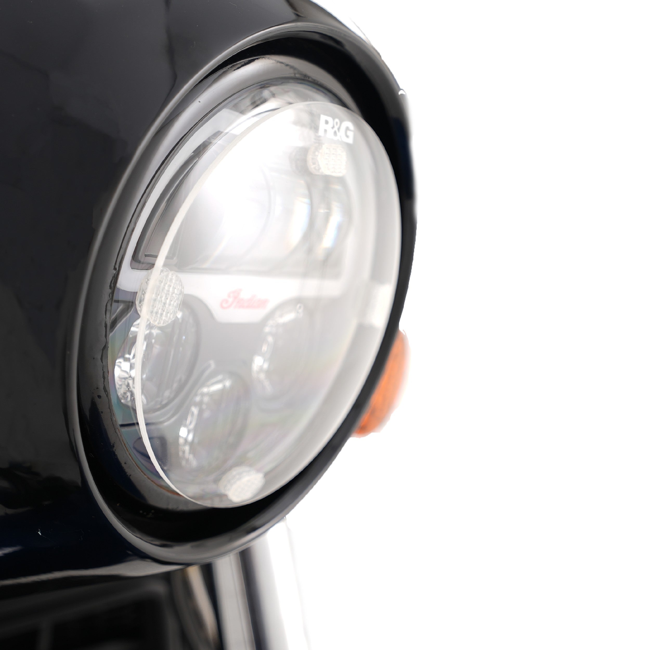 Headlight Shield for Indian FTR1200 (S) '19-25, Scout Bobber '20- & Triumph Scrambler 1200 XC/XE '19-, Bonneville bobber '21-25 Secondary image