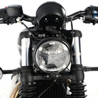 Headlight Shield for Indian FTR1200 (S) '19-25, Scout Bobber '20- & Triumph Scrambler 1200 XC/XE '19-, Bonneville bobber '21-25