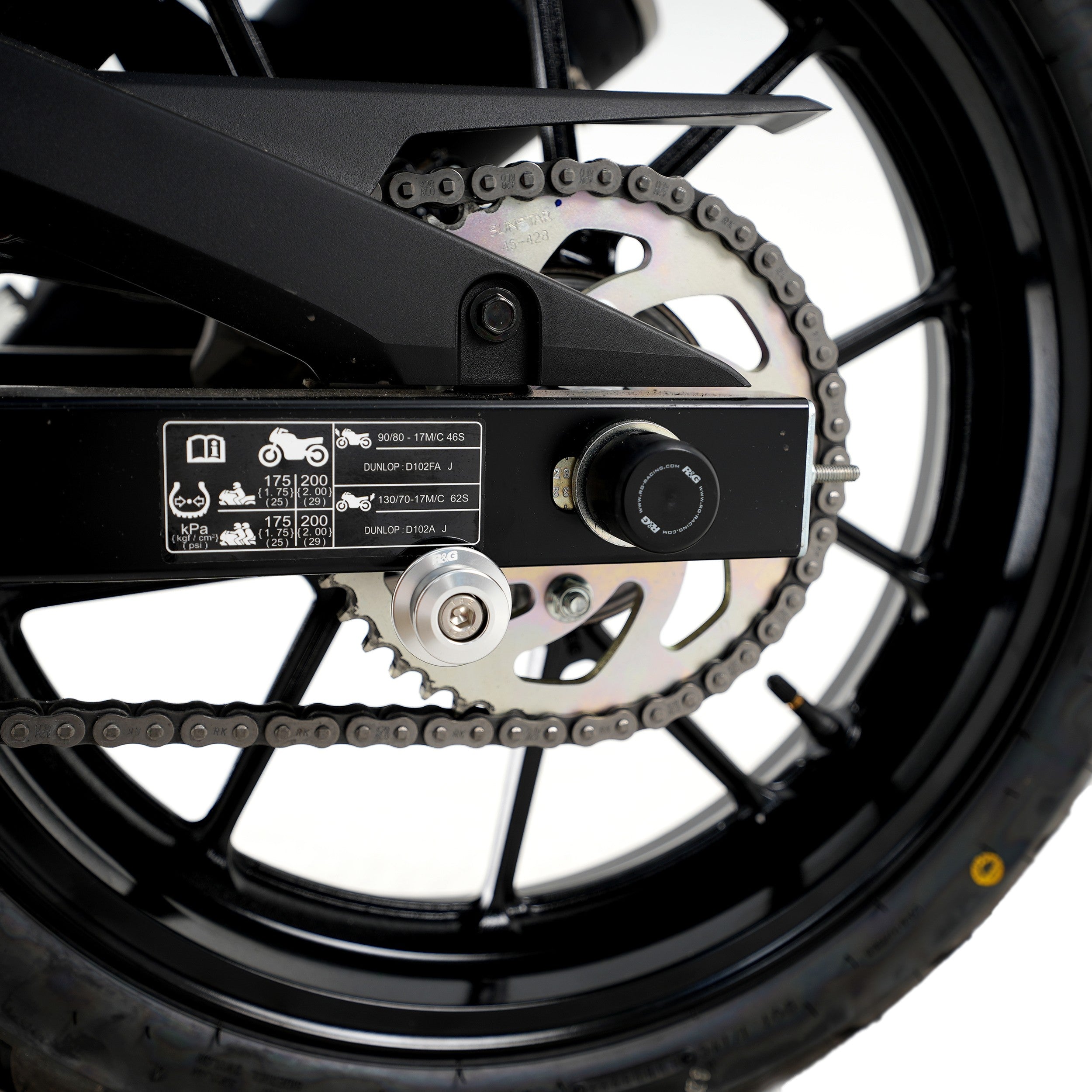 M8 Elevation Paddock Stand Bobbins