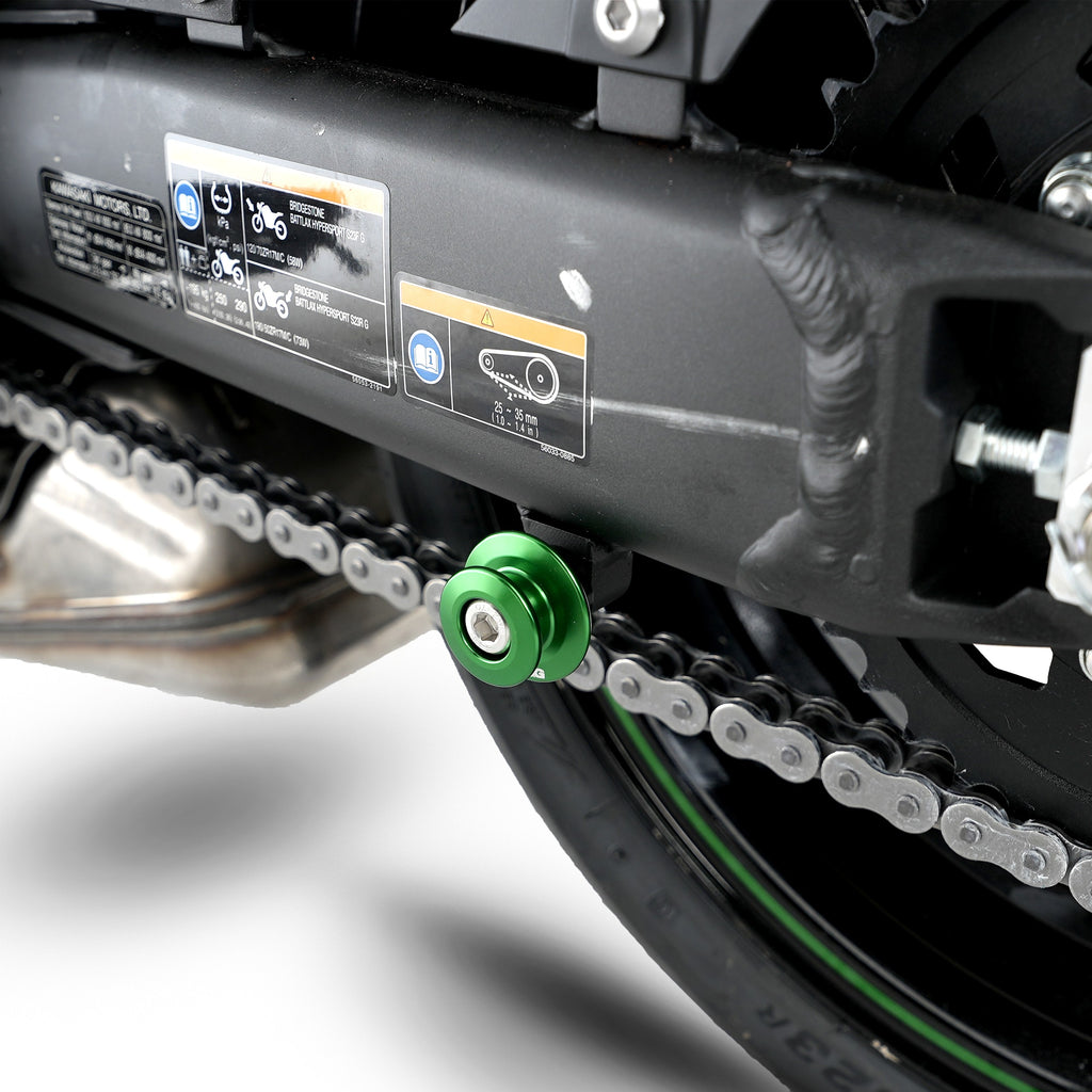 M8 Paddock Stand Bobbins for Kawasaki Ninja 1000SX '20- '24,1100SX '25-, Z900RS '21- '24, Z650RS '21- '24 & BMW S1000R '21- / Sport/  M Sport '21- '24, M1000RR '21- '24 & M1000R '23-'24