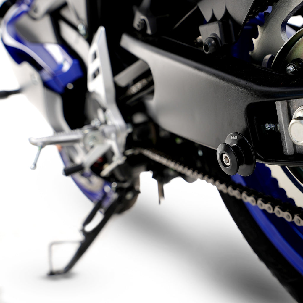 M6 Paddock Stand Bobbins for Yamaha Tenere World Rally(T7 ) '23-, YZF-R125 '19-, MT-125 '20-, Ducati Monster 950 (+) '21-, Panigale V2(S) '25- and 7 others.