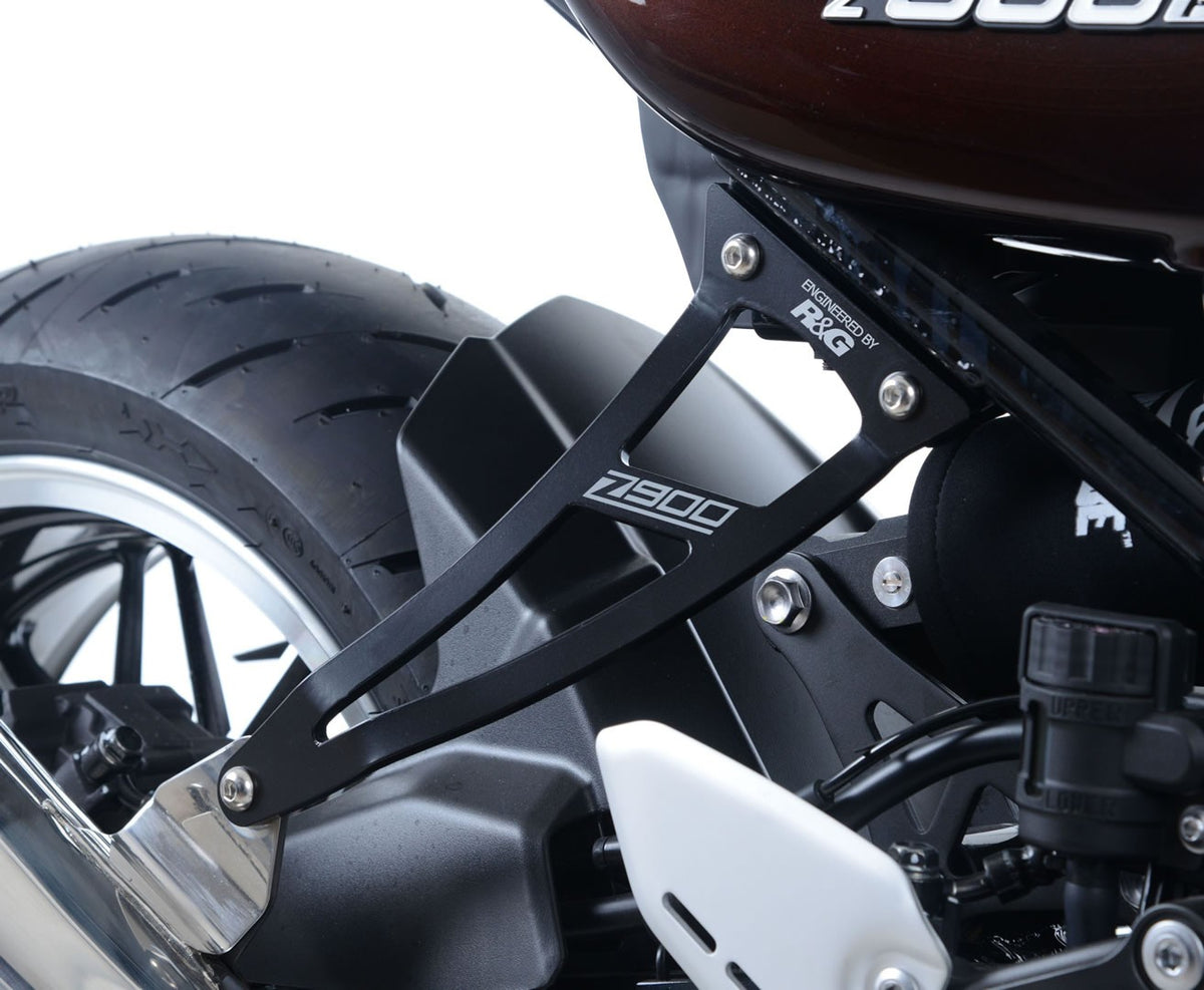 Exhaust Hanger & footrest blanking plate for kit the Kawasaki Z900RS '18- '24