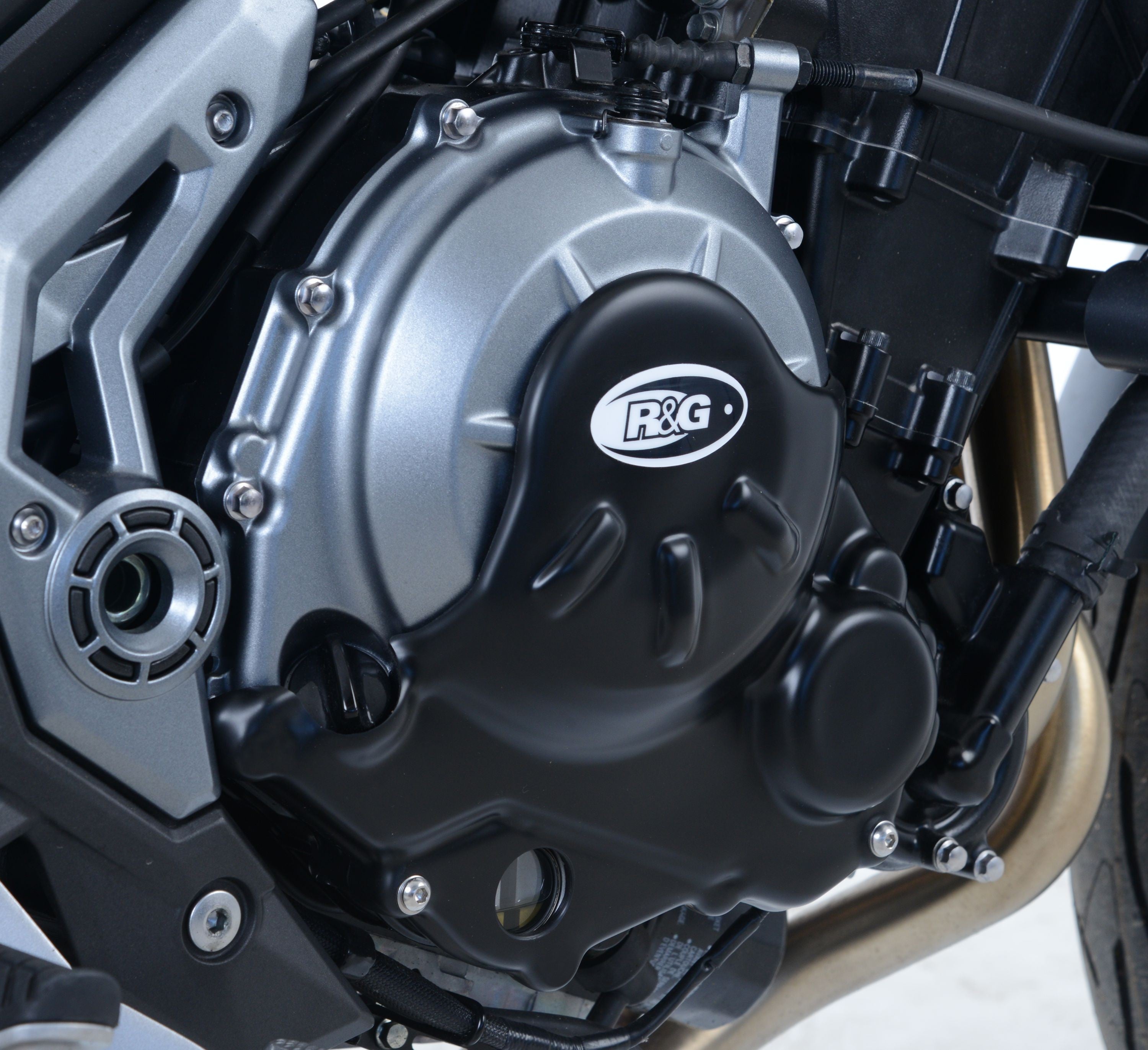 Slash Cut Engine Case Cover for Kawasaki Z650 '17- / Ninja 650 '17- '24 & Z650RS '21- '24 (RHS)