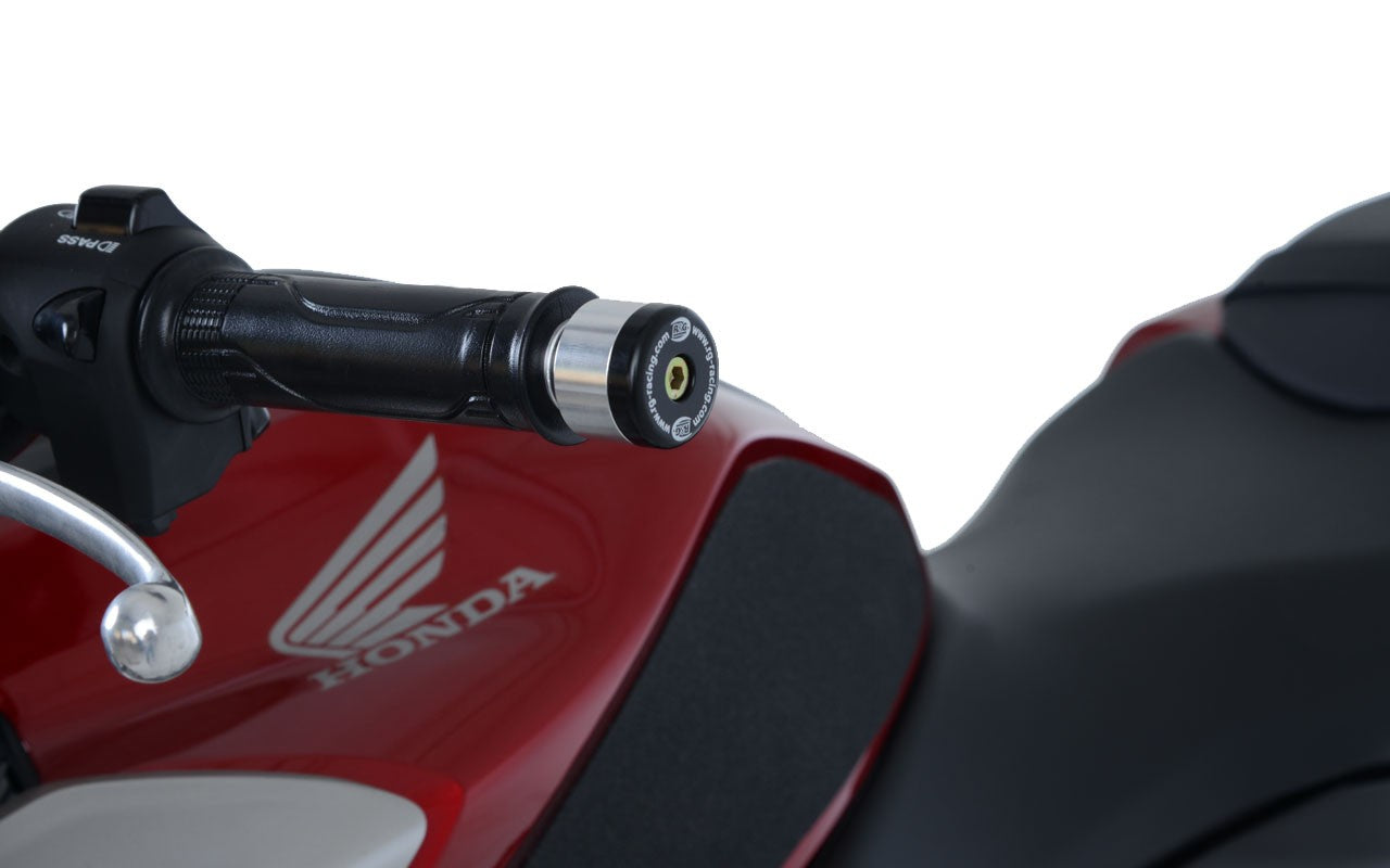 Bar End Sliders for the Honda CB125R '18- '24, CB750 Hornet '23-'24  & Yamaha XSR-125 '21- Main image