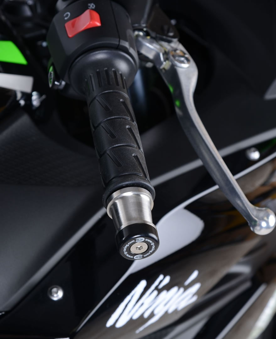 Bar End Sliders for Kawasaki Z250SL, Ninja 250SL '14-, Z650 '17-, Ninja 650 '17-'19, Ninja H2 SX '18- '24 and Versys-X 300 models Main image