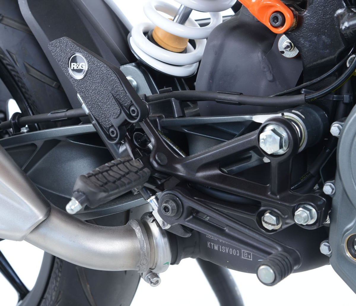 R&G Boot Guard Kit for KTM 125 Duke '17-'23 models Main image